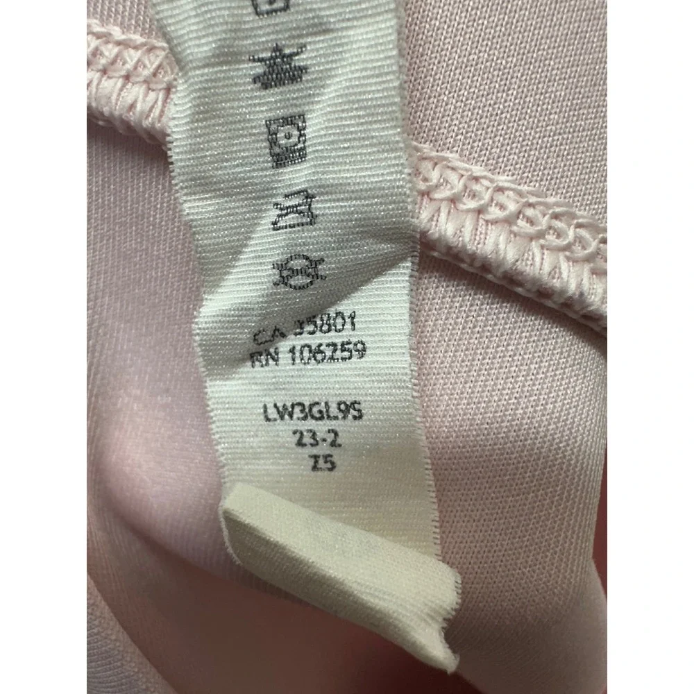 Lululemon Softstreme Perfectly Oversized Cropped Crew Pink LW3GL9S Size 4